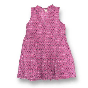 Crewcuts Youth Girl Size 14/16 Pink Floral Print Beach Swimdress Cover Up - Picture 1 of 2