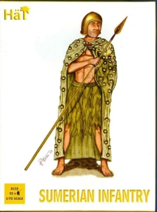 HAT  SOLDATINI 1/72 -  ANCIENT WORLD - 8132 Sumerian Infantry 92 FIGURES - Imagen 1 de 1