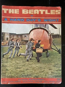 THE BEATLES 1964 original US Film Souvenir PROGRAM book A HARD DAY'S NIGHT n.m. - Picture 1 of 5
