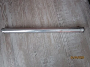Vintage leer 24" x 1,75" Metall Fliegen Angelrute Koffer Rohr mit Schraube Top - Bild 1 von 3
