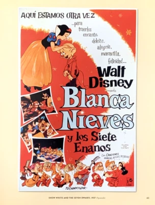Snow White Blanca Nieves Los Siete Enanos 1937 Spanish Movie Poster #0033 - Image 1 of 4