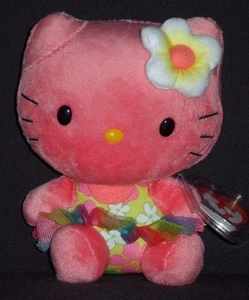 GORRO ROSA TY HELLO KITTY BEBÉ - COMO NUEVO con ETIQUETA COMO NUEVO - Imagen 1 de 1