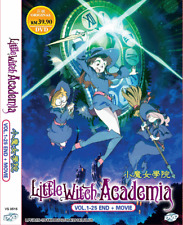 DVD ANIME LITTLE WITCH ACADEMIA VOL.1-25 END + MOVIE [ENGLISH DUBBED] REG ALL