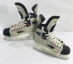Bauer SFL Vapor V Ice Hockey Skates, Mens Size US 9D Shoe US 10.5 TUUK Fasteel - Picture 1 of 16