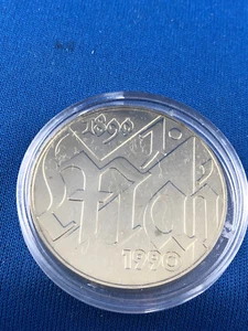 East Germany GDR 10 Mark 1990 A 1890-1990 1 Mai Labor Day - Picture 1 of 2