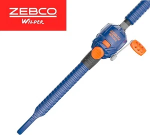 ZEBCO KIDS WILDER Spincast Fishing Combo 6 lb test line 4.3:1 Gear Ratio - Picture 1 of 4