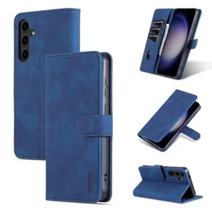 Etui na Samsung Galaxy S24 5G Ochrona Komórka Case Składane etui Wallet Etui Nowe - Zdjęcie 1 z 36