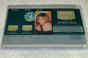BARBRA STREISAND UNBENUTZTES KONZERTTICKET WEMBLEY ARENA UK 29. APRIL 1994 POP UK - Bild 1 von 8