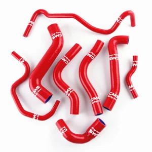 Red Silicone Radiator Coolant Water Hose Kit for Audi A3 S3 / TT MK1 1.8T 225ps - Picture 1 of 12