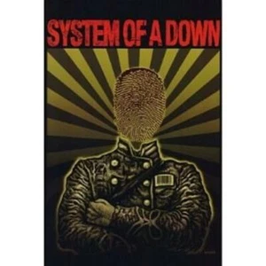 System Of A Down Poster Thumbprint Head - Picture 1 of 1
