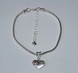 Silver Euro Anklet Ankle Chain Baby Girl Slave Sub Submissive Daddy's Girl Slut - Picture 1 of 2