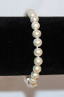 *New* Ross-Simons 7-8Mm Cultured Pearl Bracelet W/Sterling Silver Magnetic Clasp