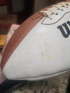 Wilson - NFL Miami Dolphins Team signed Ball Dan Marino 81-87 Autogramm - Bild 1 von 16