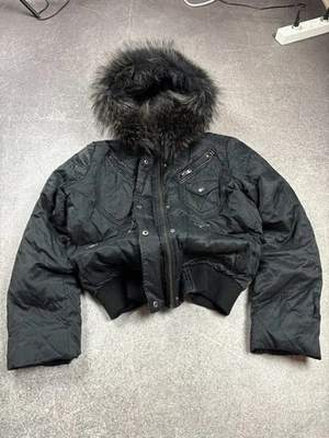 Vintage Junya Kapital Japanese Style Fur Bomber Jacket 90s - Image 1 of 4