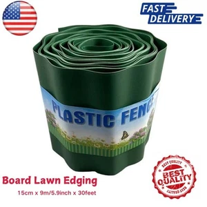 30ft Landscape Edging Board Lawn Edging Border Fence for Garden Yard Decor DIY - Picture 1 of 7