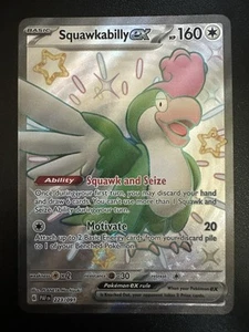Squawkabilly ex 223/091 Sv: Paldean Fates Holo - Bild 1 von 2