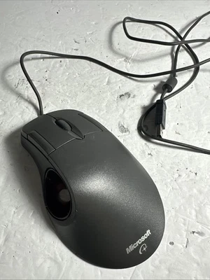 Microsoft Trackball Optical 1.0 Trackball Mouse X05-87475 USB Wired (8) - Image 1 of 3