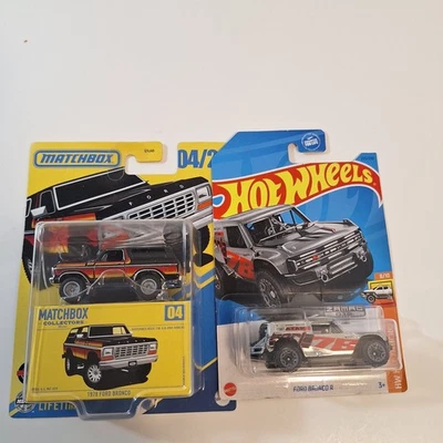 Ford Bronco negro y zamac Hot Wheels & Matchbox Collectors  Foto 1 de 4
