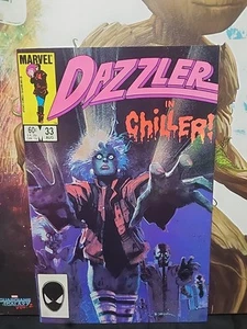 Marvel Comics Dazzler 33 "Chiler Michael Jackson Tribute Cover" Xmenbox - Imagen 1 de 3
