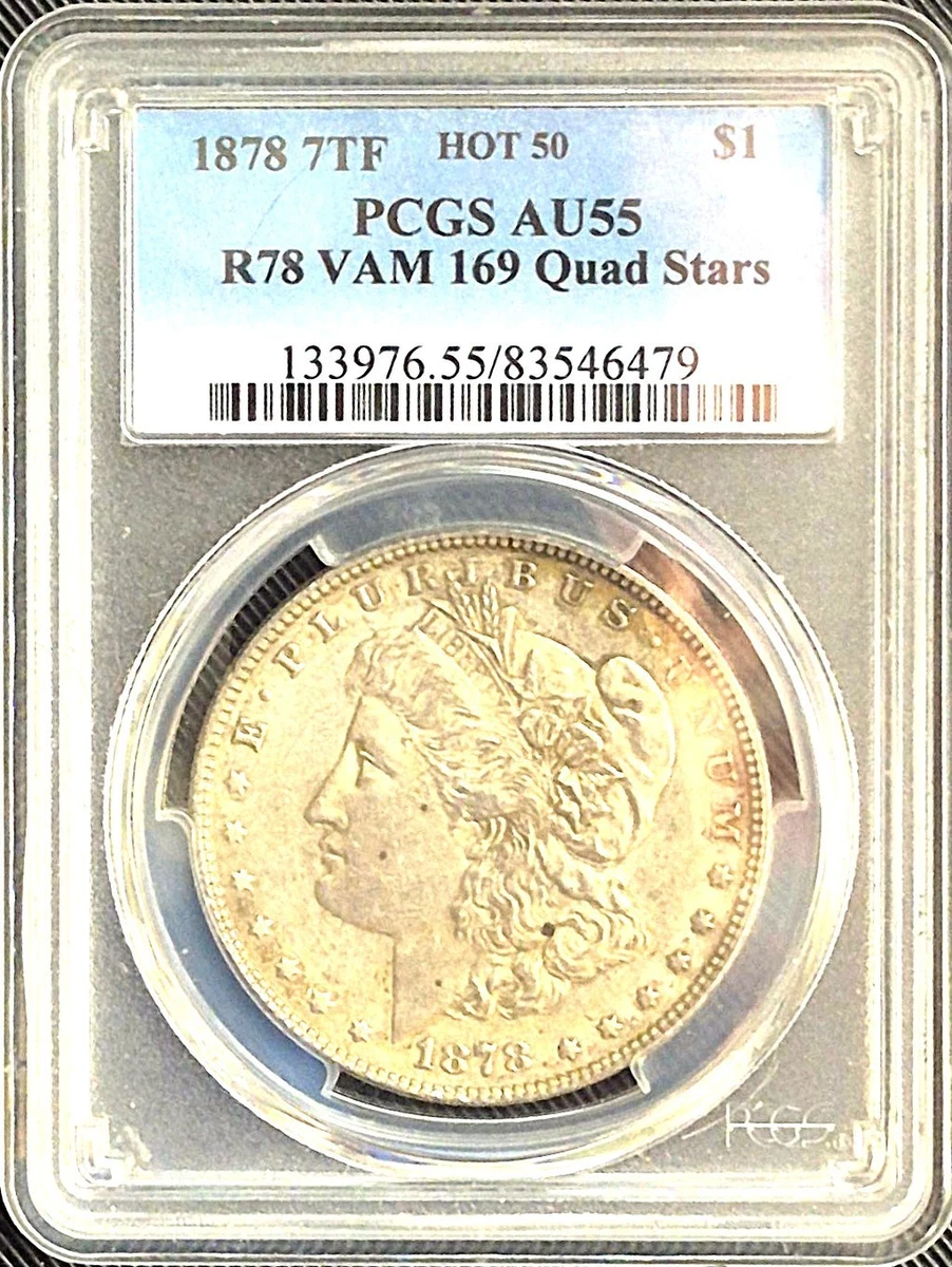 AU 55 Graded Morgan Dollars 1878-1921 for sale | eBay