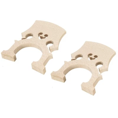 1/2 Cello Bridge Maple Wood for 1/2 Cello Replacement Instrument Parts Pack of 2 - image 1 of 4