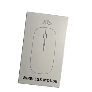 Wireless Mouse 2.4G Bluetooth Slim Rechargeable Silent USB Type-C Mac Windows PC - Picture 1 of 8