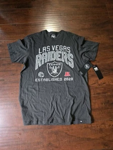 NUEVO CON ETIQUETAS Camisa Las Vegas Raiders 47' Marca Scrum Tri Mezcla Para Hombre Mediana - Imagen 1 de 2