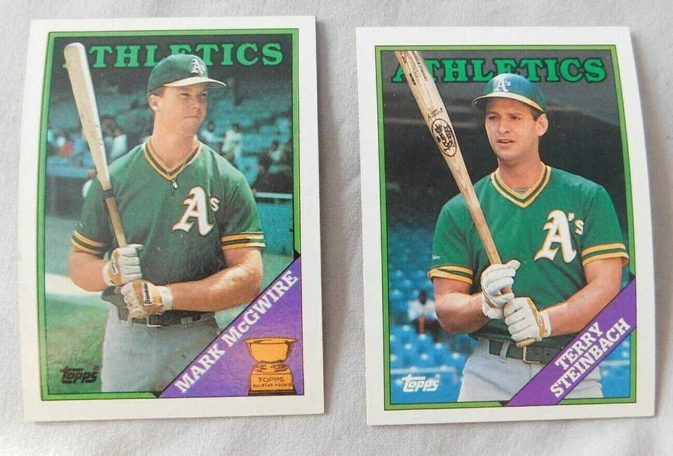 1988 Topps Oakland A's Baseball Card Pick one - Image 1 of 1