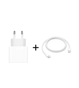 Cargador rápido 20W fuente de alimentación cable de carga para iPhone 15 16 Plus Pro Max MacBook - Imagen 1 de 10