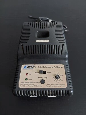 E-Flite 2-3 Cell Balancing Li-po Battery Charger LP 3000-3 - Image 1 of 2