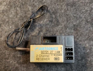 VINTAGE Airtronics 92721 Vintage Receiver 27mhz AM RC10 Losi YZ10 (C7B2) - Picture 1 of 4