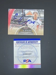 Evgeny Kuznetsov Signed 2021-22 Upper Deck UD Canvas IP Auto PSA/DNA Capitals - Picture 1 of 2