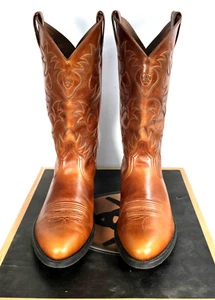 ARIAT Heritage R Toe Men's 13" Brown Western Boots Size 12D 34740 Cowboy Trucker - Picture 1 of 12