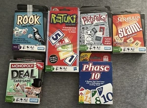 6 juegos de cartas familiares surtidos - juegos completos - Imagen 1 de 2
