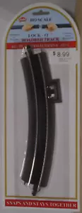 18" Rad Curve TERMINAL TRACK NEW IN PACKAGE COMPATIBLE MOST POULAR ROADBED TRACK - Picture 1 of 1
