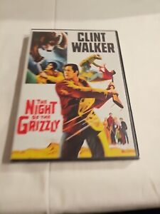 THE NIGHT OF THE GRIZZLY 1966 Film CLINT WALKER  DVD 