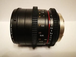 35mm T 1.3 Cinema Objektiv Fuji X Mount Samyang - Bild 1 von 3