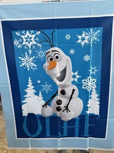 Disney's (Frozen) Olaf Panel 2014 & 2 Yards Olaf Winter Toss Fabric - Picture 1 of 14