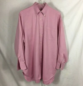 Camicia Oxford Robert Talbott Best of Class Uomo L/S Made in USA Rosa 16/35 - Foto 1 di 12
