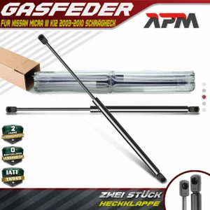 2x Gasfeder Heckklappe Kofferraum beidseitig für Nissan Micra 3 K12 Schrägheck - Bild 1 von 8