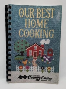 Our Best Home Cooking Cookbook Recipe Cali San Diego Country Estates 62 pg index - Imagen 1 de 5
