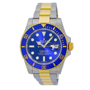 ROLEX Stainless Steel &18K Yellow Gold 40mm Submariner 116613LB Warranty Box  - Picture 1 of 5