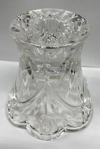 2 PRINZESSINNENHAUS AMERIKANISCHE ROSE 24% BLEIKRISTALL KERZENHALTER SET TABER UND KUGEL - Bild 1 von 3