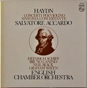 PHILIPS STEREO HOLLAND HAYDN "Concerti x Violino" Salvatore ACCARDO #2LP BOXSET - Picture 1 of 4