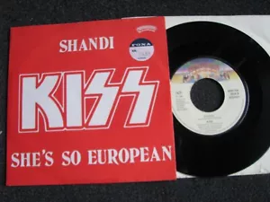 KISS-Shandi 7" Vinyl-Norway-1980 Casablanca-6000 436 - Picture 1 of 4