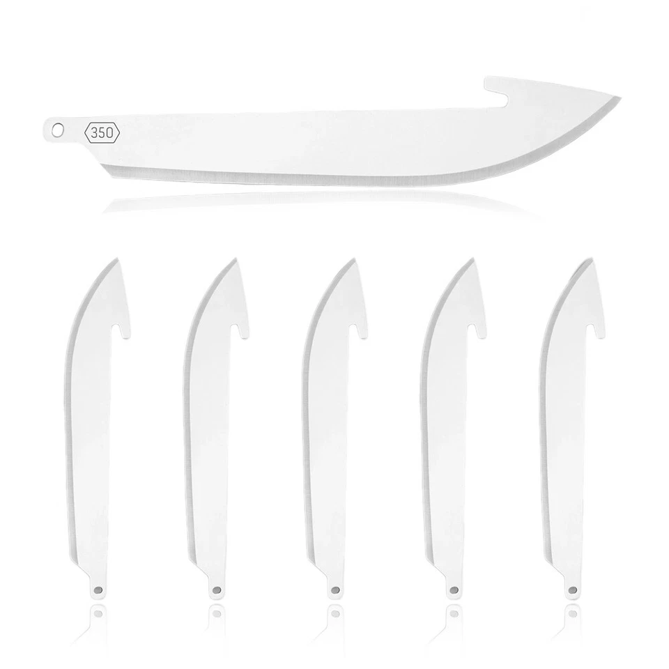 Outdoor Edge 3,5 Drop-Point Blade Ersatzklingen Stainless 350 Wechselklingen P18