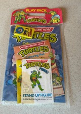 TEENAGE MUTANT NINJA (Hero) TURTLES Play Pack (1990 UK) -- Leonardo