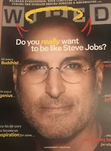 WIRED Magazine (August 2012) Steve Jobs - APPLE - Picture 1 of 1