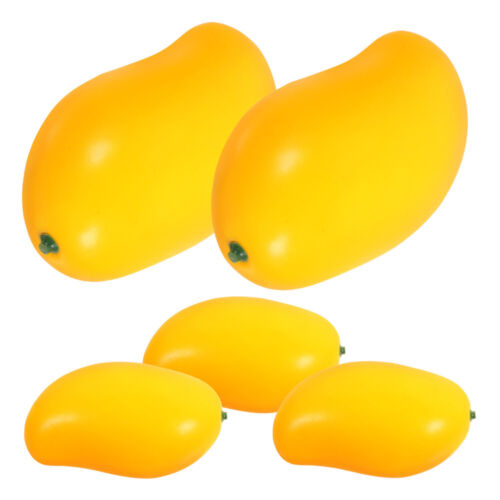 5 Pcs Artificial Mango Ksimeritos Toys Para of Color Desktop