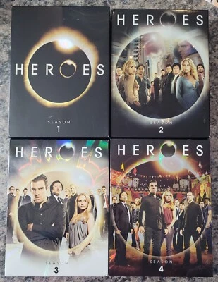 Heroes The Complete Series Season 1-4 DVD 1,2,3,4 W/Slipcovers  - Image 1 of 4